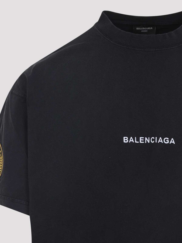 The Best Shops BALENCIAGA: Tシャツ - Tシャツ - 黒