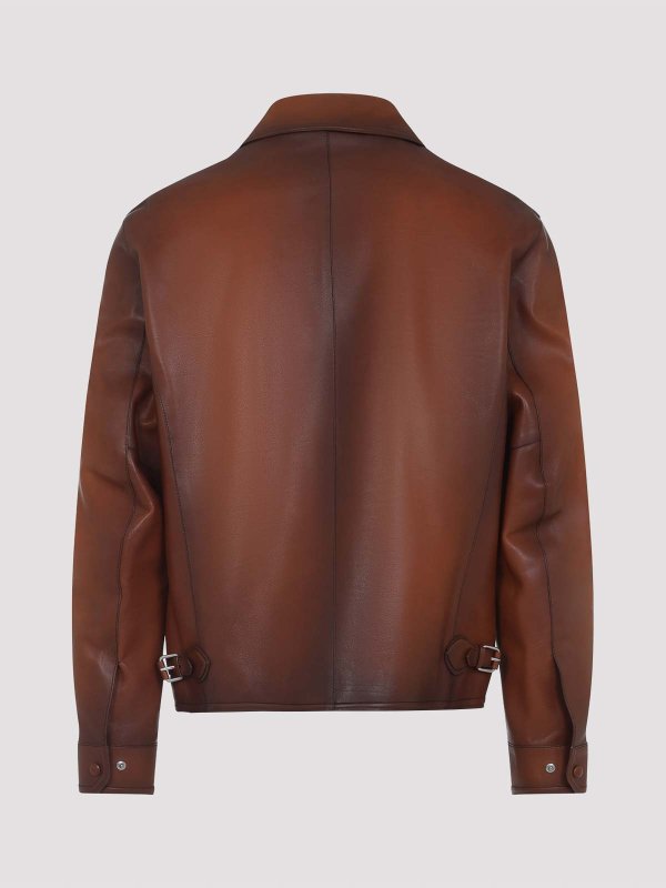 BERLUTI: casual jackets online - Leather Jacket