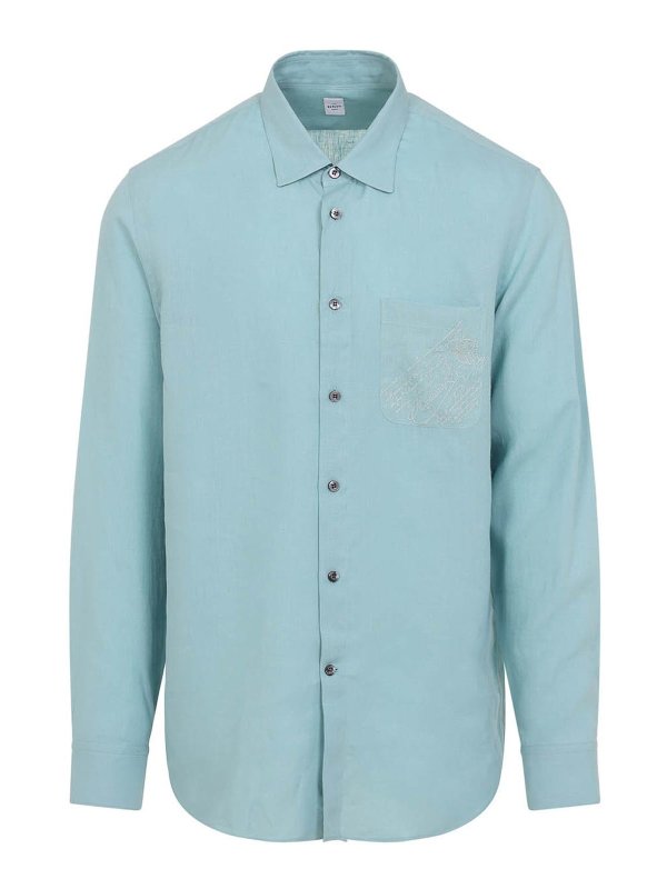 BERLUTI: Hemden - Hemd - Hellblau