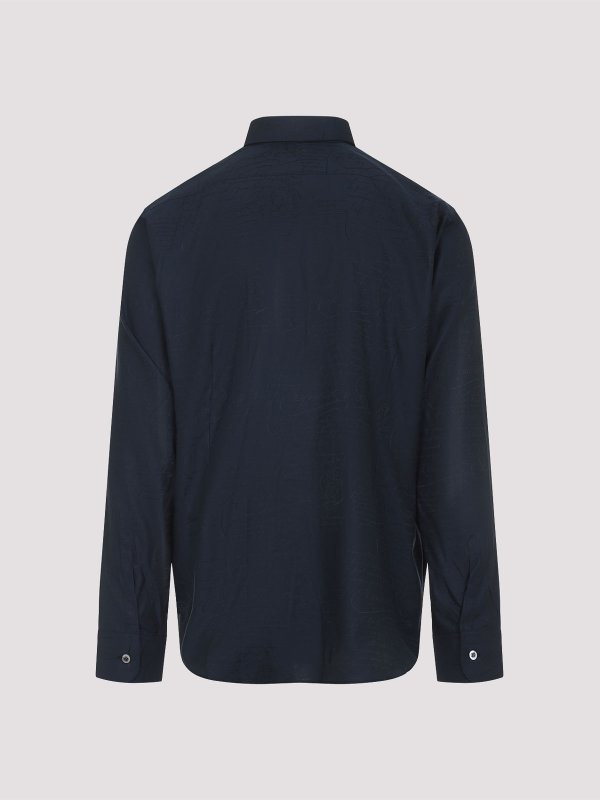 BERLUTI: shirts online - Mulberry Silk Shirt