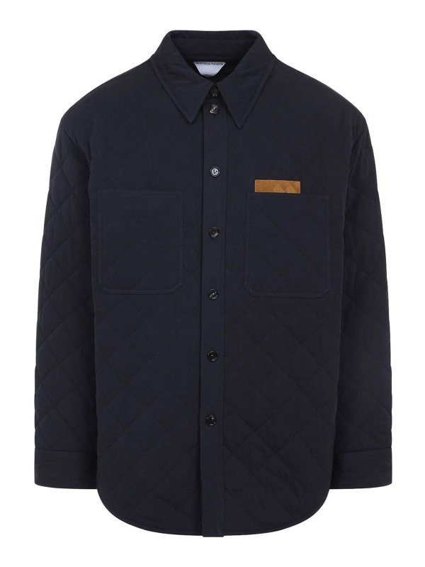 BOTTEGA VENETA: shirts - Quilted Overshirt