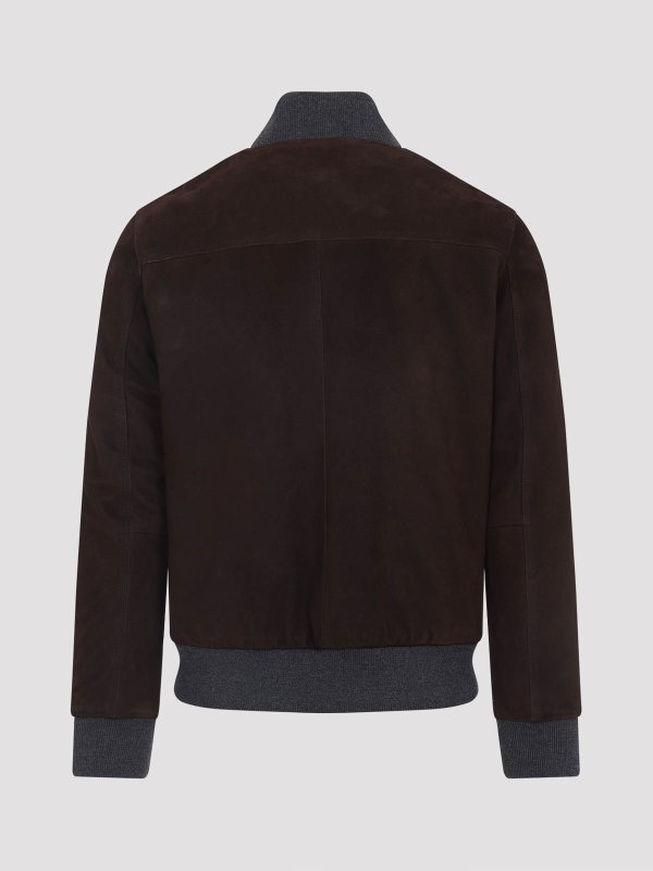 BRIONI: casual jackets online - Classic Bomber Jacket