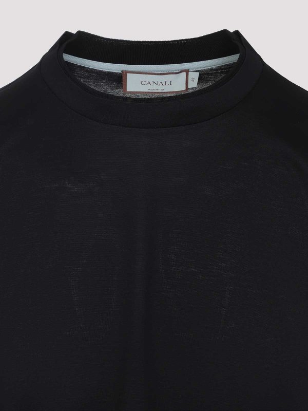 The Best Shops CANALI: Camisetas - Camiseta - Negro