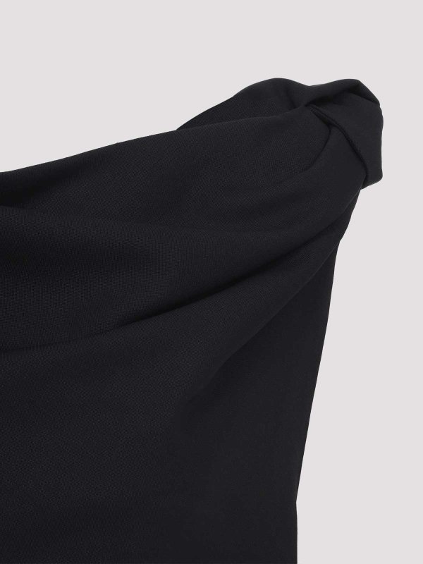 The Best Shops CARVEN: abiti lunghi - Vestito midi a camicia nodo