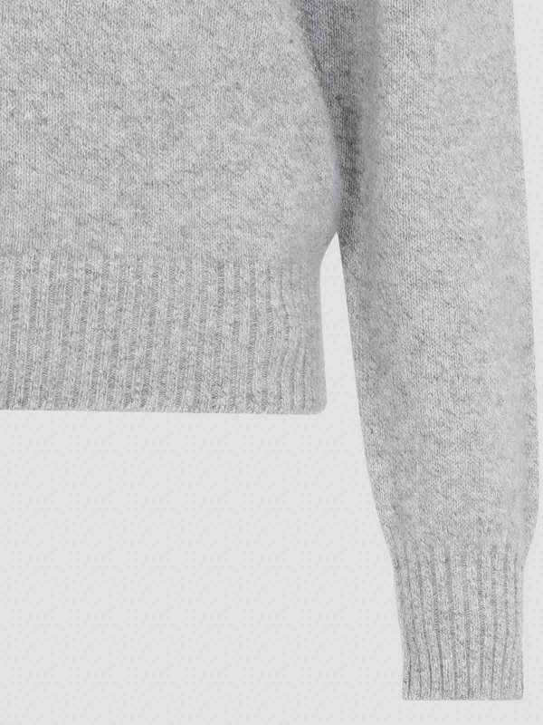 The Best Shops CARVEN: Suéteres con cuello pico - Suéter Con Cuello De Pico - Gris