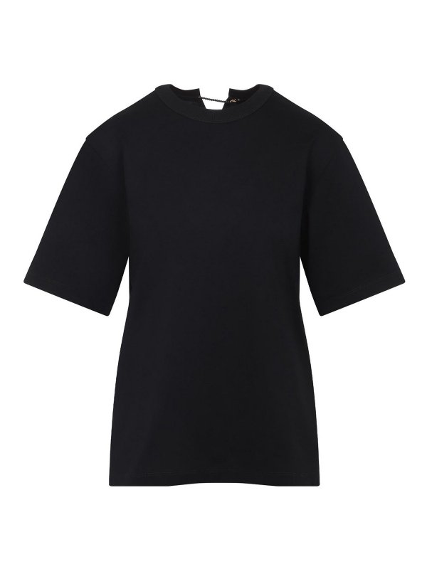 CARVEN: T-shirts - T-Shirt - Schwarz