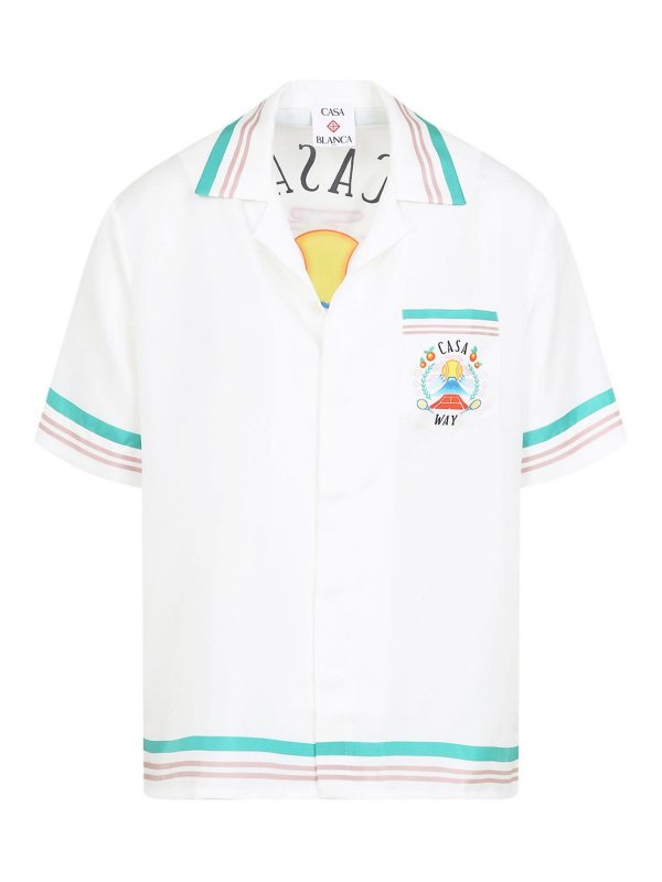 CASABLANCA: シャツ - シャツ - 白