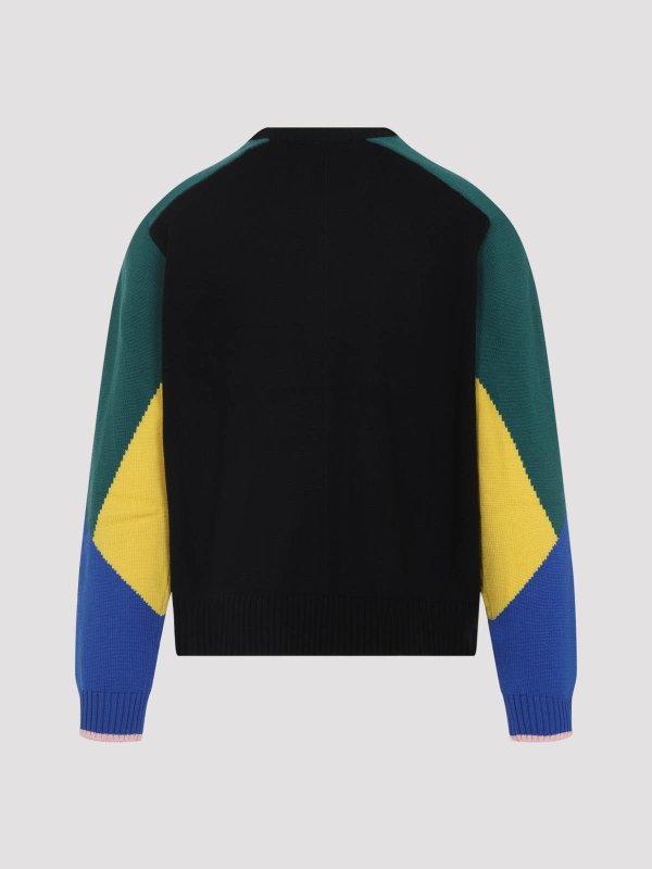 CASABLANCA: maglia collo rotondo online - Pullover intarsio