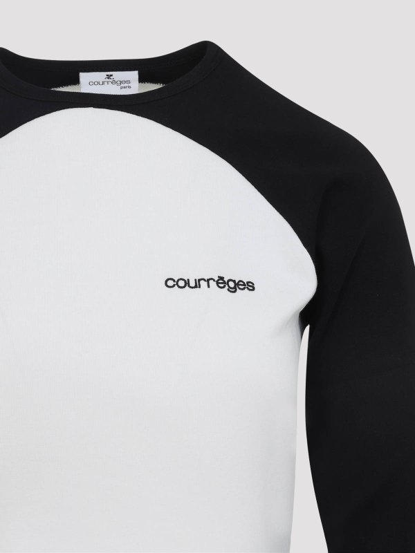 The Best Shops Courreges: T-shirts - T-Shirt - Schwarz