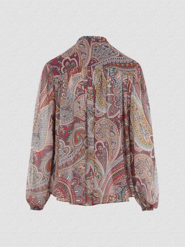 ETRO: Chemises online - Chemise - Rouge Brun
