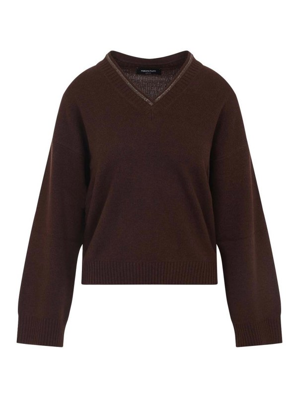 FABIANA FILIPPI: v necks - V Neck Sweater