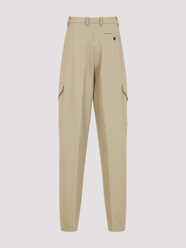 GIVENCHY: Trousers Shorts online - Cotton And Wool Pants