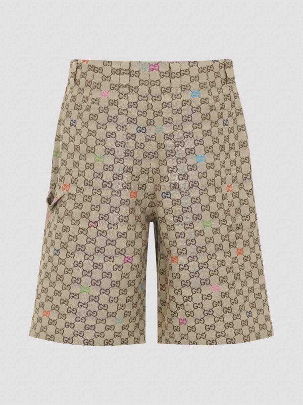 GUCCI: Trousers Shorts online - Gg Short Pants