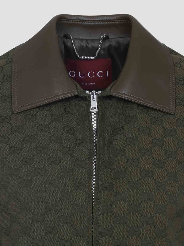 The Best Shops GUCCI: casual jackets - Gg Cotton Jacket