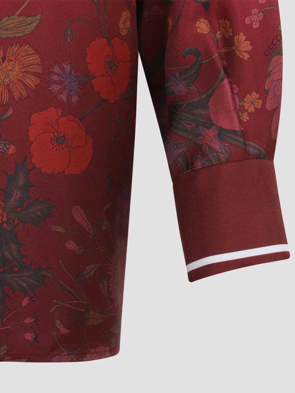 The Best Shops GUCCI: shirts - Degrade Floral Shirt