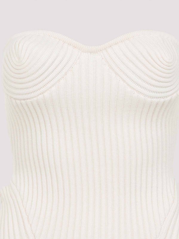 The Best Shops JEAN PAUL GAULTIER: Tops y camisetas sin mangas - Top - Blanco