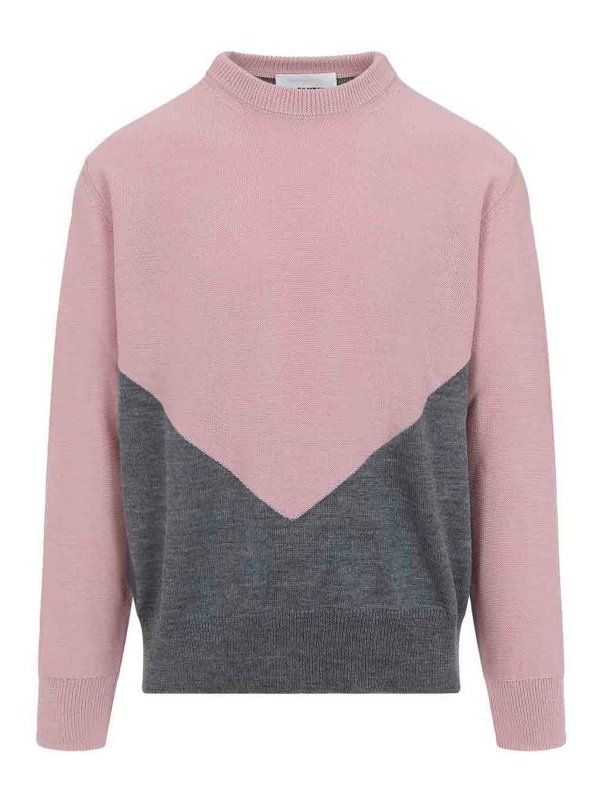 JIL SANDER: Pull col rond - Pull Col Rond - Gris