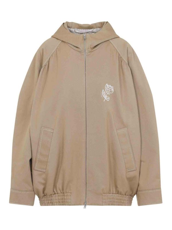 Marni: Vestes casuals - Veste Casual - Taupe