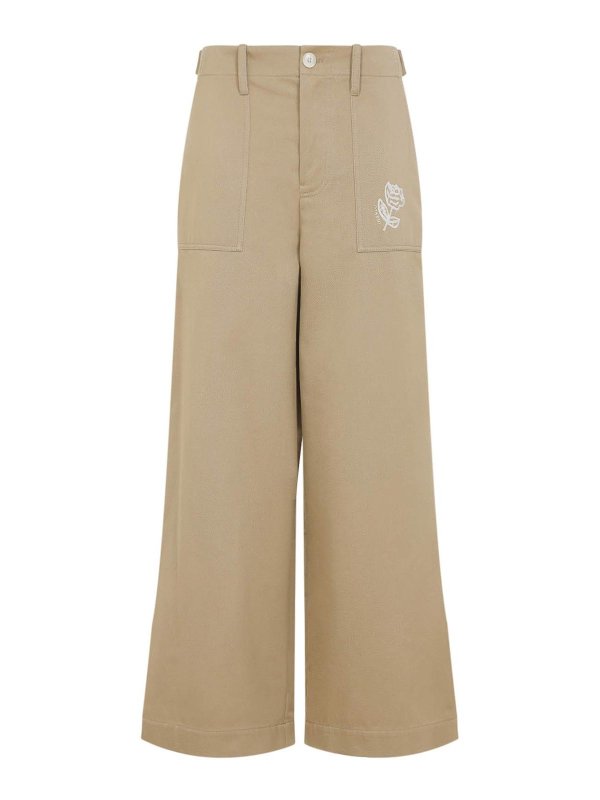 Marni: Trousers Shorts - Cotton Pants