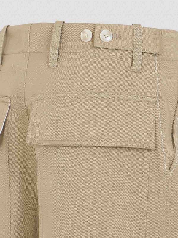 The Best Shops Marni: Trousers Shorts - Cotton Pants