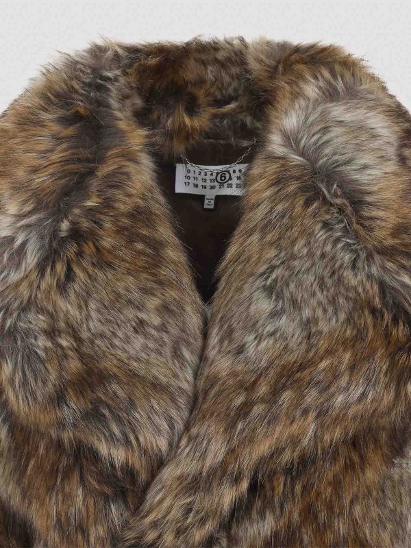 The Best Shops MM6 MAISON MARGIELA: Vestes casuals - Veste Casual - Beige