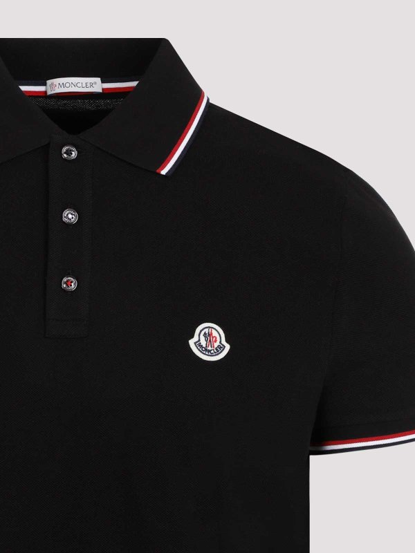 The Best Shops MONCLER: t-shirts - Ss Polo T-Shirt