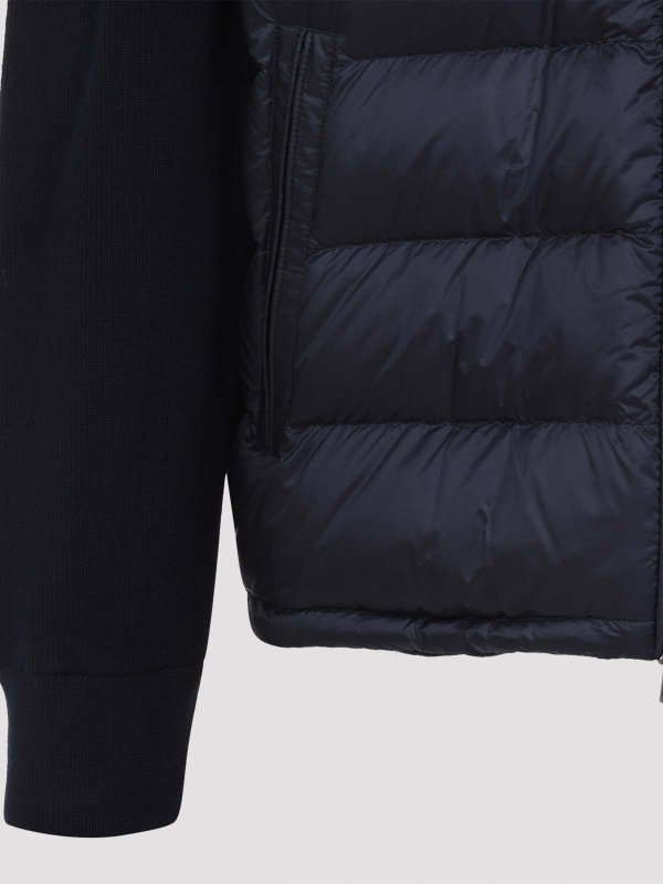 The Best Shops MONCLER: Cardigans - Cardigan - Blau