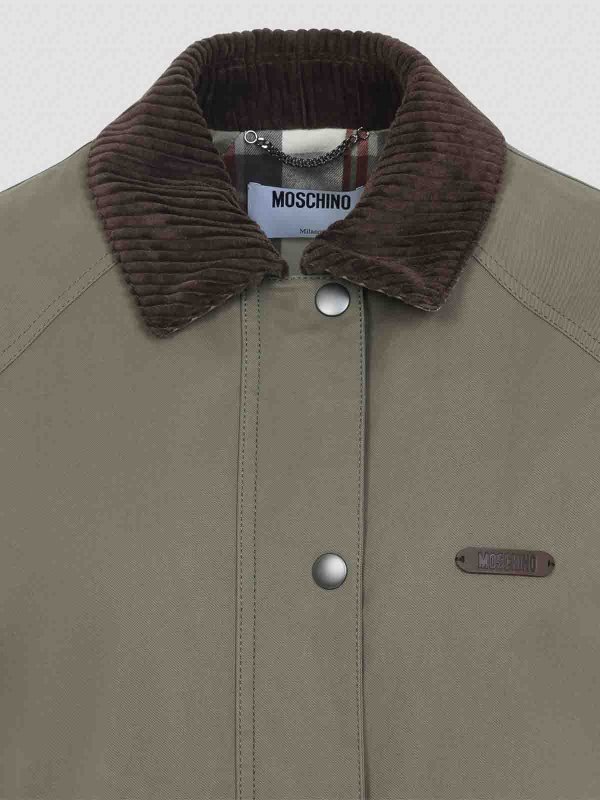 Giacca di cotone shop online: MOSCHINO