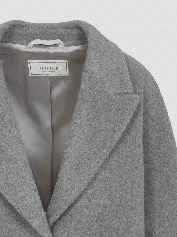 The Best Shops PESERICO: ショートコート - ショートコート - グレー