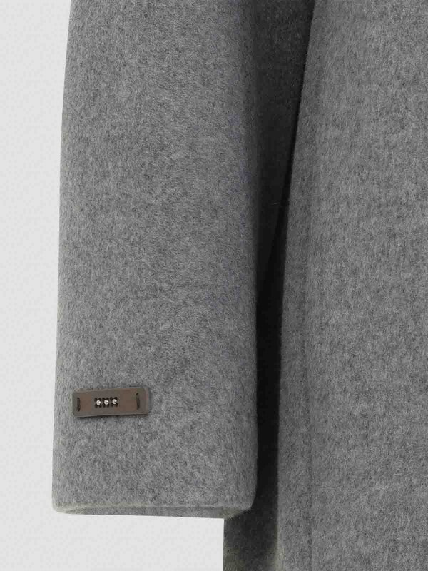 ショートコート - グレー shop online: PESERICO