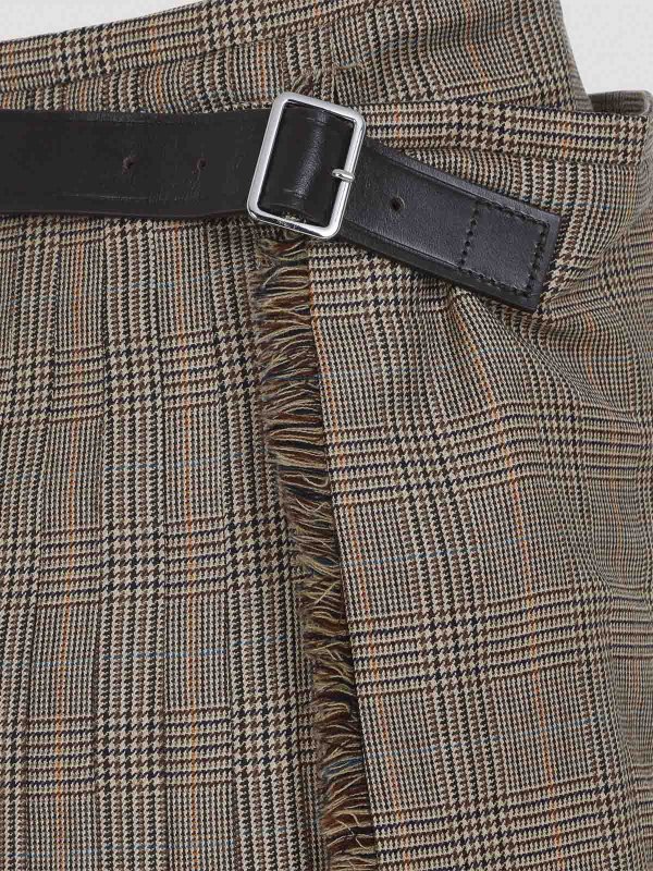 The Best Shops PHOEBE PHILO: Jupes midi et au genou - Jupe Midi - Marron