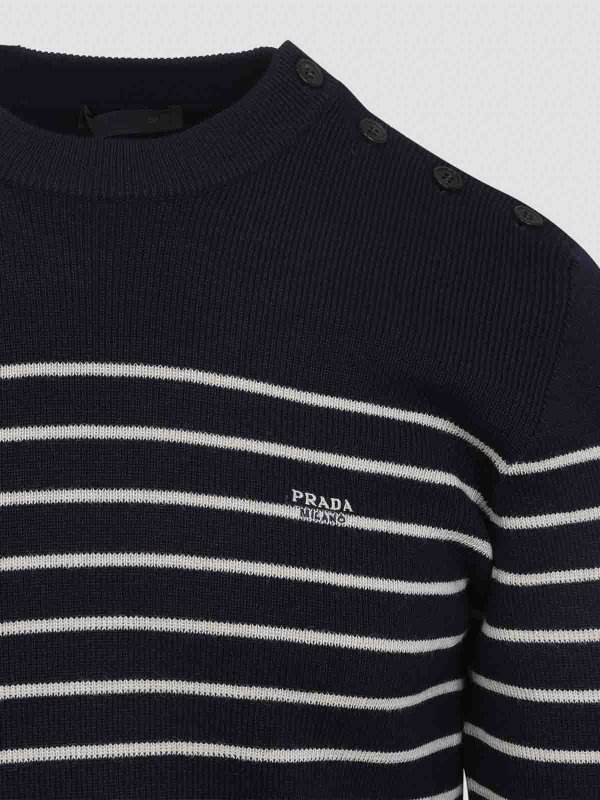 The Best Shops PRADA: crew necks - Crew Neck Sweater