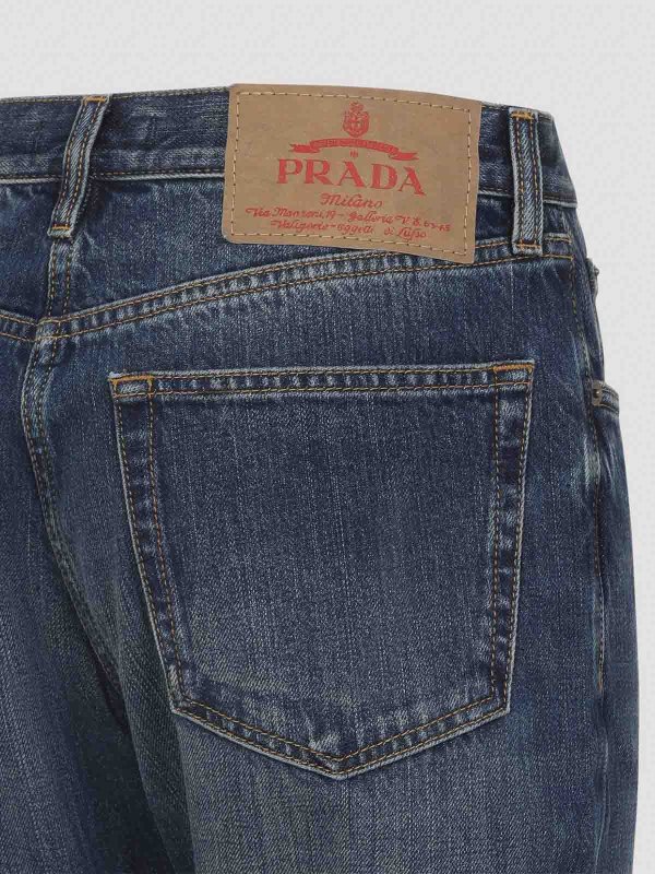 The Best Shops PRADA: bootcut jeans - Cotton Jeans