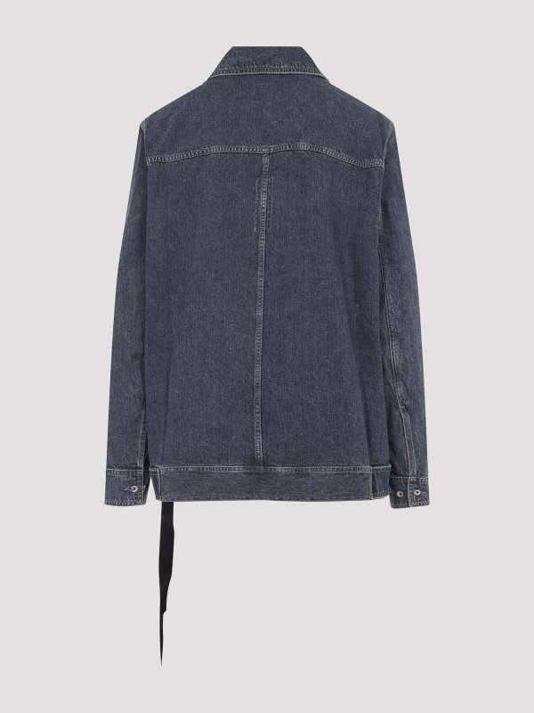 RICK OWENS: casual jackets online - Drkshdw Lido Worker Jacket