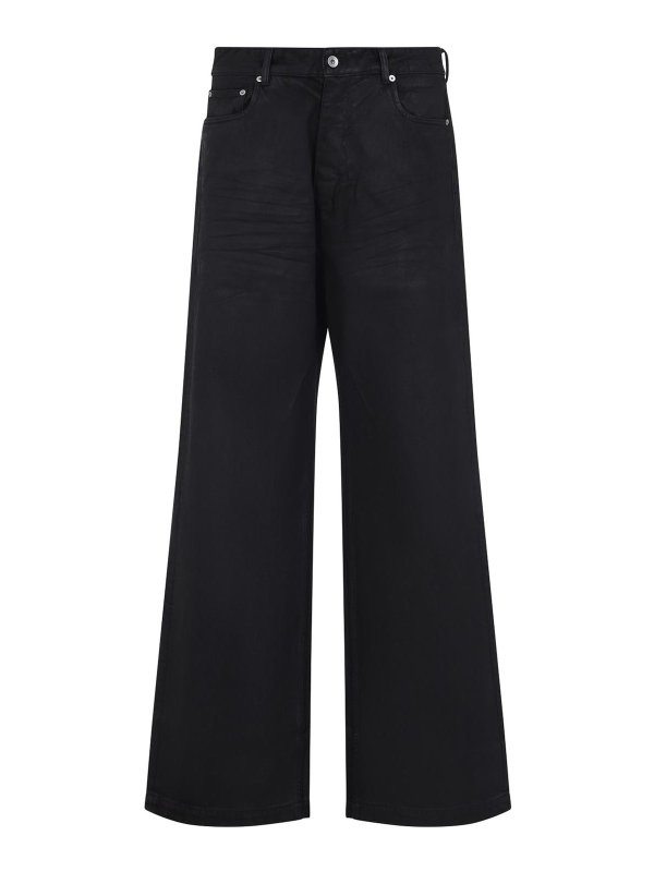 RICK OWENS: bootcut jeans - Drkshdw Geth Jeans