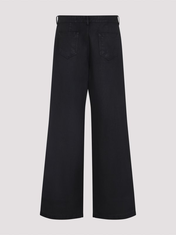 RICK OWENS: bootcut jeans online - Drkshdw Geth Jeans