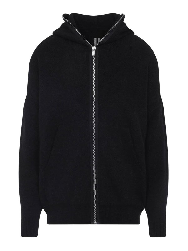 RICK OWENS: Sudaderas y suéteres - Sudadera - Negro