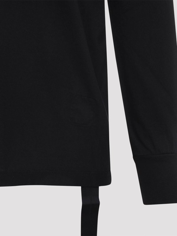 Tシャツ - 黒 shop online: RICK OWENS