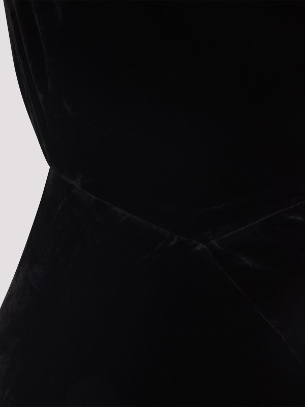 The Best Shops RICK OWENS: マキシドレス - マキシドレス - 黒