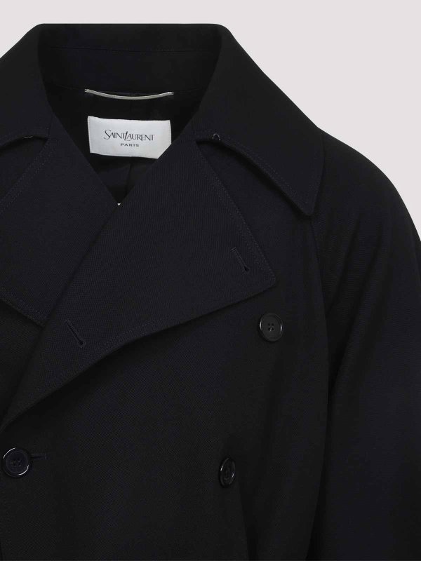 Wool Coat shop online: SAINT LAURENT