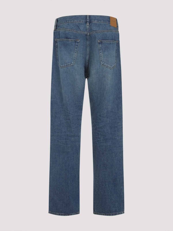 SAINT LAURENT: bootcut jeans online - Mick Long Jeans
