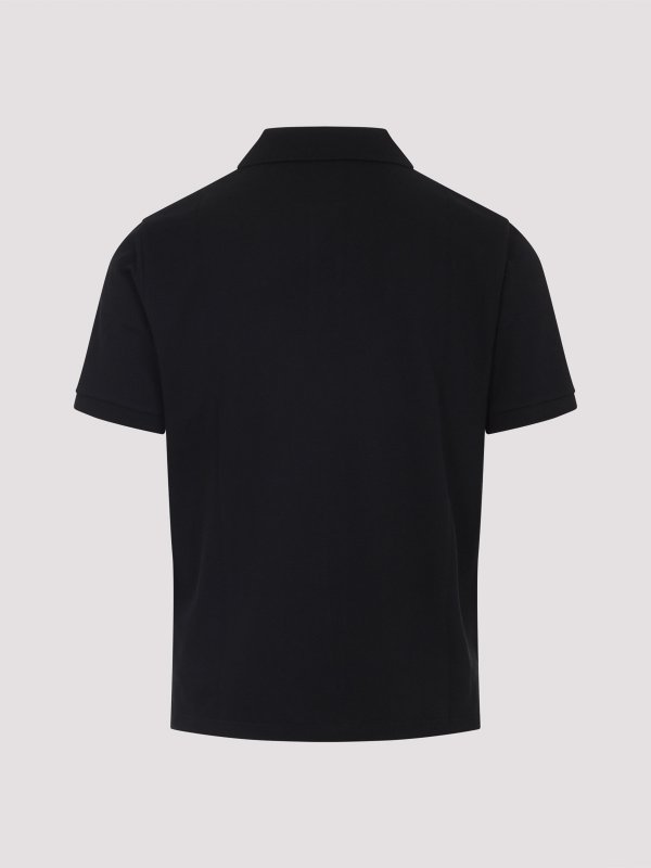 SAINT LAURENT: polo shirts online - Cotton Polo