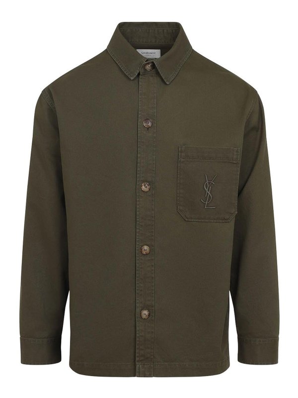 SAINT LAURENT: shirts - Solferino Overshirt