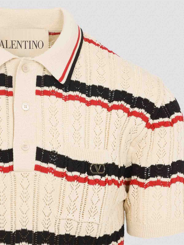 The Best Shops VALENTINO: Polos  - Polo - Crème