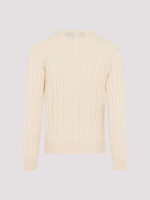 VALENTINO: クルーネック online - クルーネック - クリーム