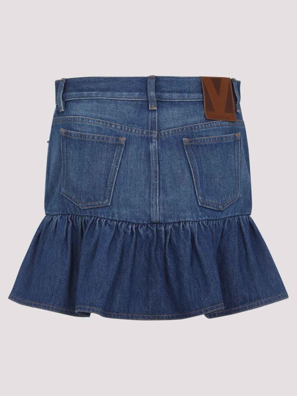 VALENTINO: Jupes midi et au genou online - Jupe Midi - Délavé