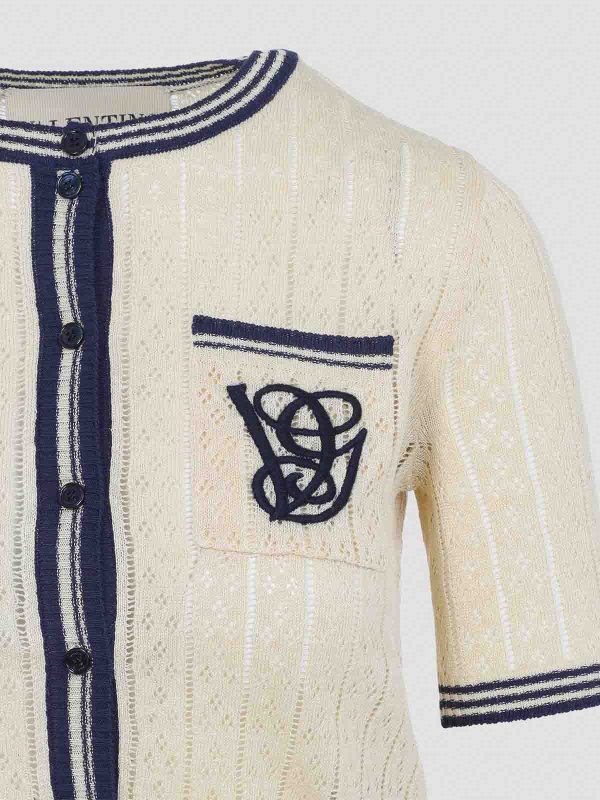 The Best Shops VALENTINO: カーディガン - カーディガン - ブルー