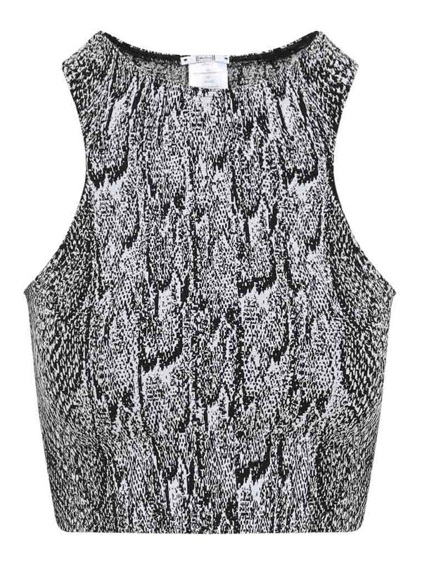 WOLFORD: Tops y camisetas sin mangas - Top - Blanco