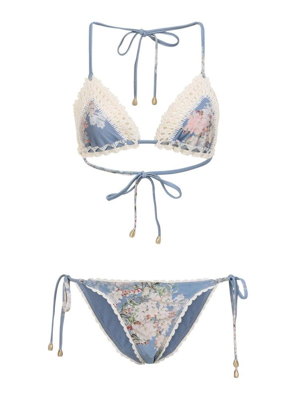 ZIMMERMANN: Bikini - Bikini - Blau
