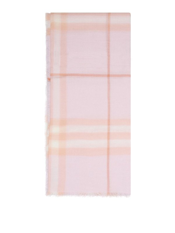 BURBERRY: scarves - Wool Scarf